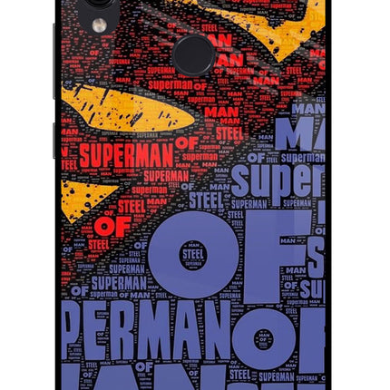 Superman Redmi Note 7/7S/7 Pro Glass Case Back Cover by Casekaro