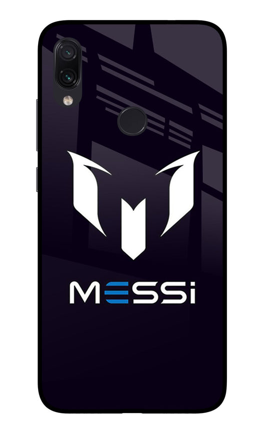 Messi Logo Redmi Note 7/7S/7 Pro Glass Case