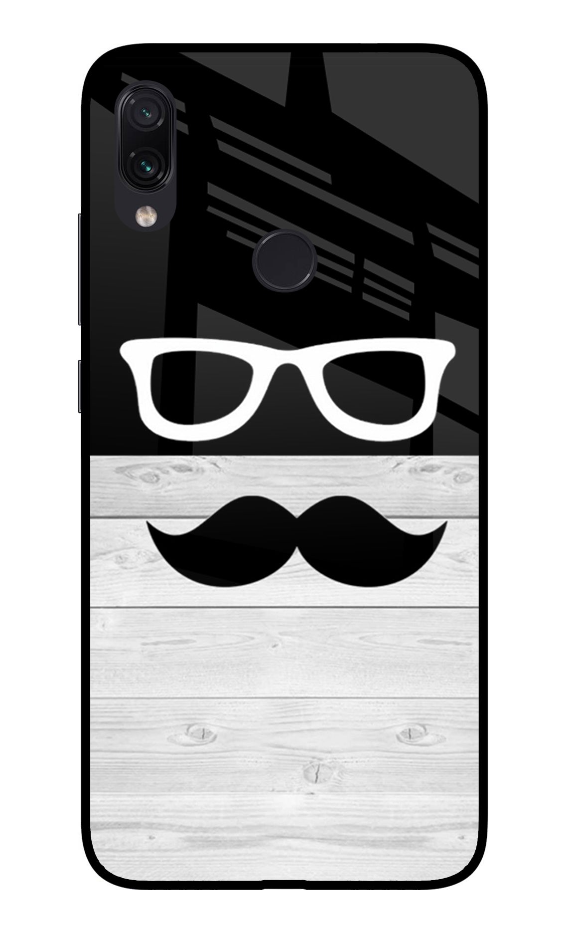Mustache Redmi Note 7/7S/7 Pro Glass Case
