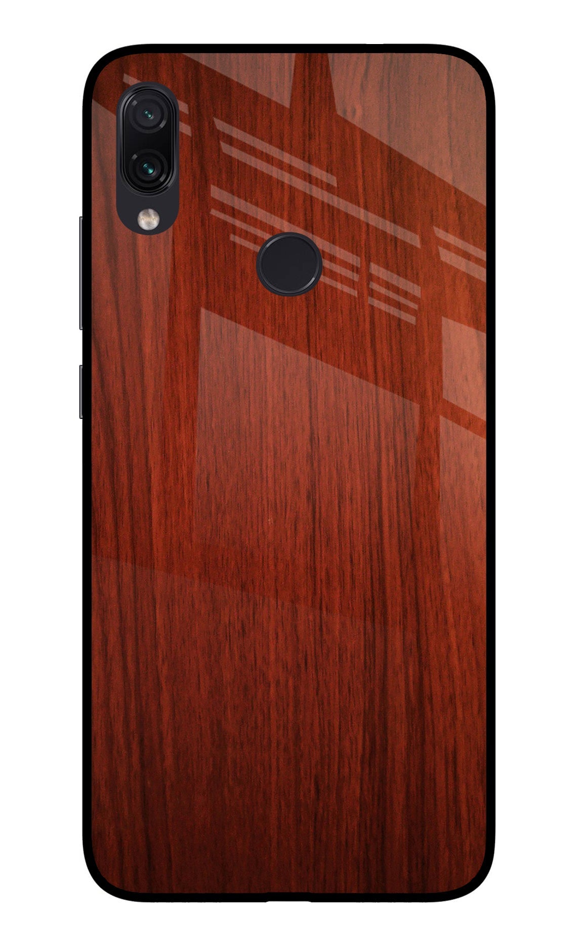 Wooden Plain Pattern Redmi Note 7/7S/7 Pro Back Cover