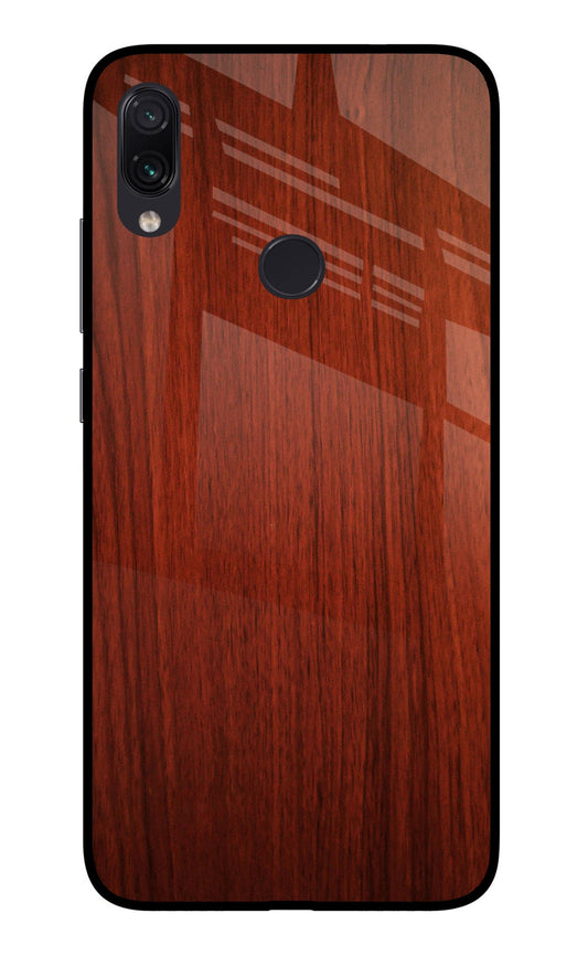 Wooden Plain Pattern Redmi Note 7/7S/7 Pro Glass Case