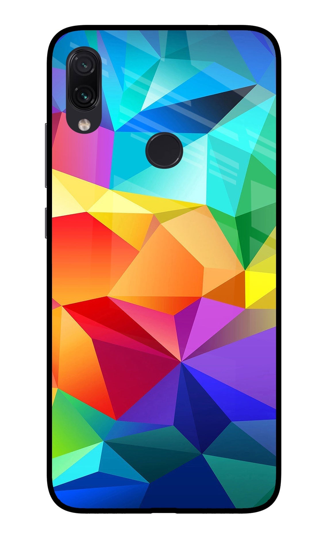 Abstract Pattern Redmi Note 7/7S/7 Pro Glass Case