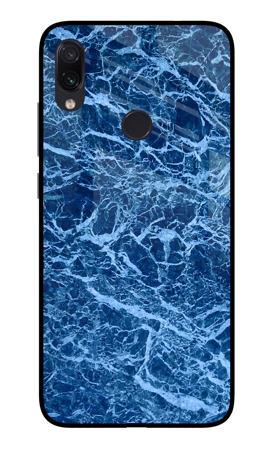 Blue Marble Redmi Note 7/7S/7 Pro Glass Case Back Cover by Casekaro