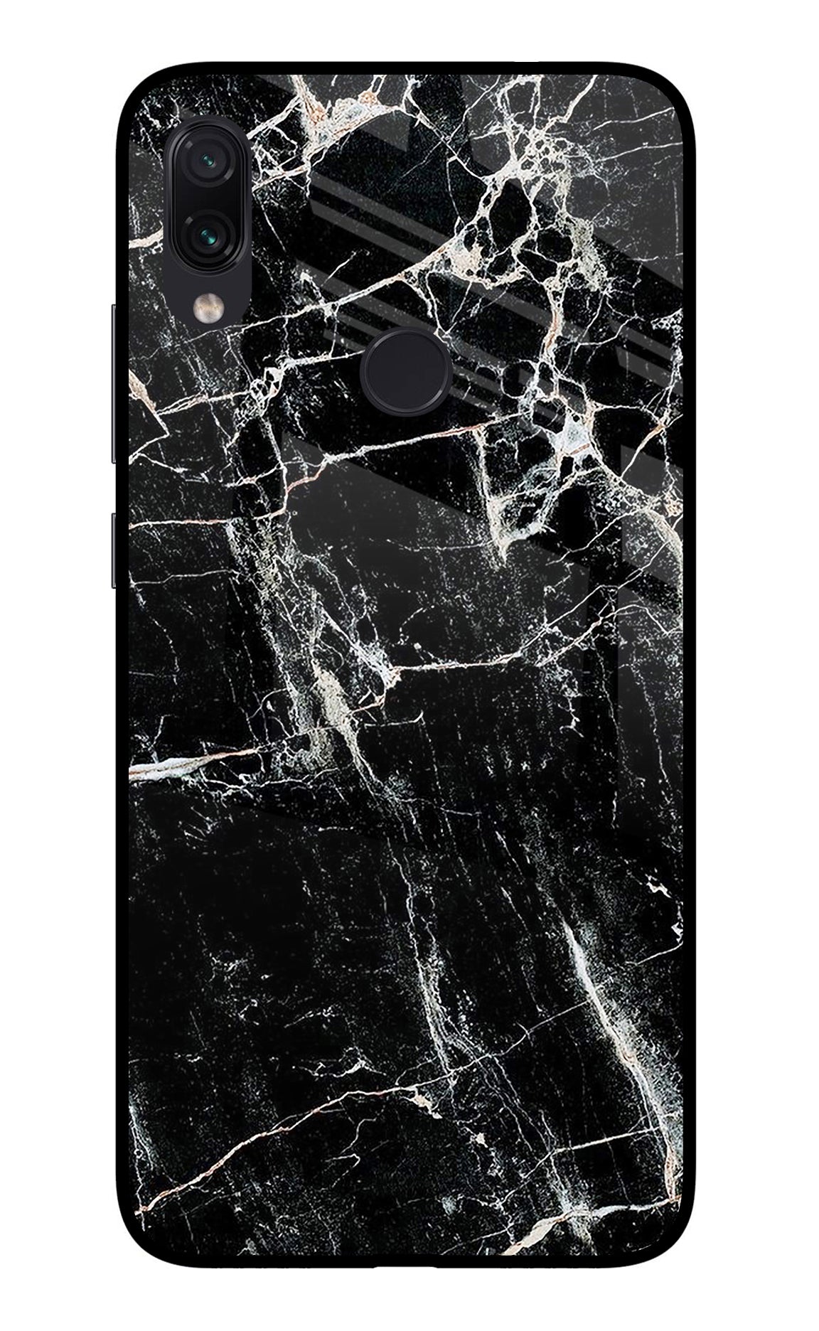 Black Marble Texture Redmi Note 7/7S/7 Pro Back Cover