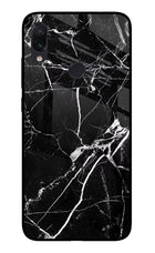 Black Marble Pattern Redmi Note 7/7S/7 Pro Glass Case