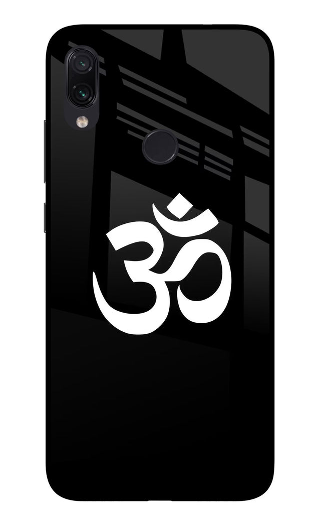 Om Redmi Note 7/7S/7 Pro Glass Case Back Cover by Casekaro
