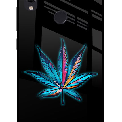 Weed Redmi Note 7/7S/7 Pro Glass Case Back Cover by Casekaro