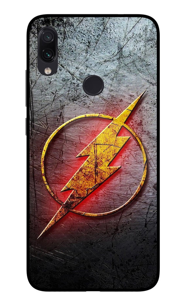 Flash Redmi Note 7/7S/7 Pro Glass Case Back Cover by Casekaro