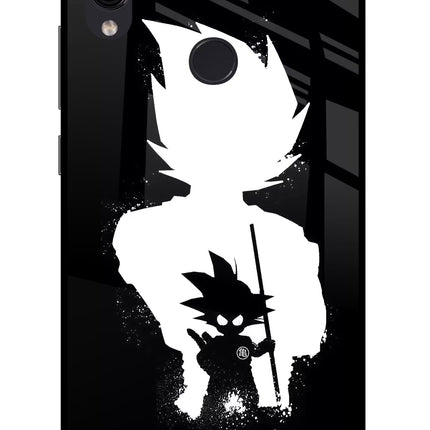 Goku Shadow Redmi Note 7/7S/7 Pro Glass Case Back Cover by Casekaro