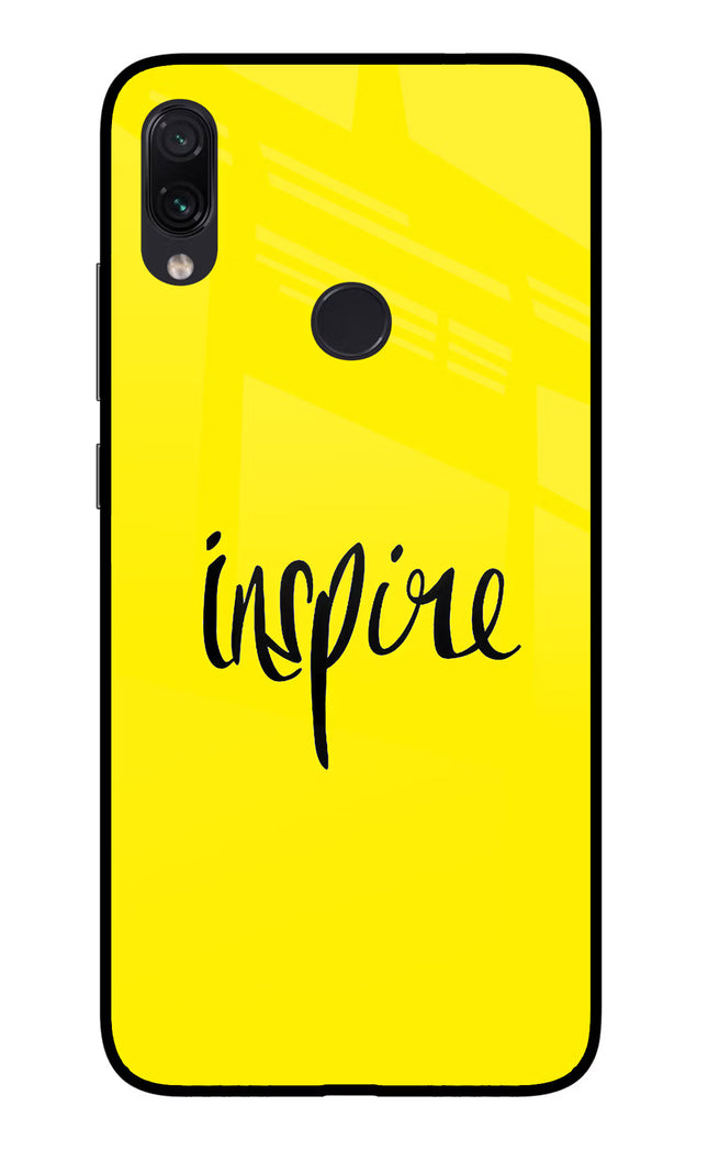 Inspire Redmi Note 7/7S/7 Pro Glass Case Back Cover by Casekaro