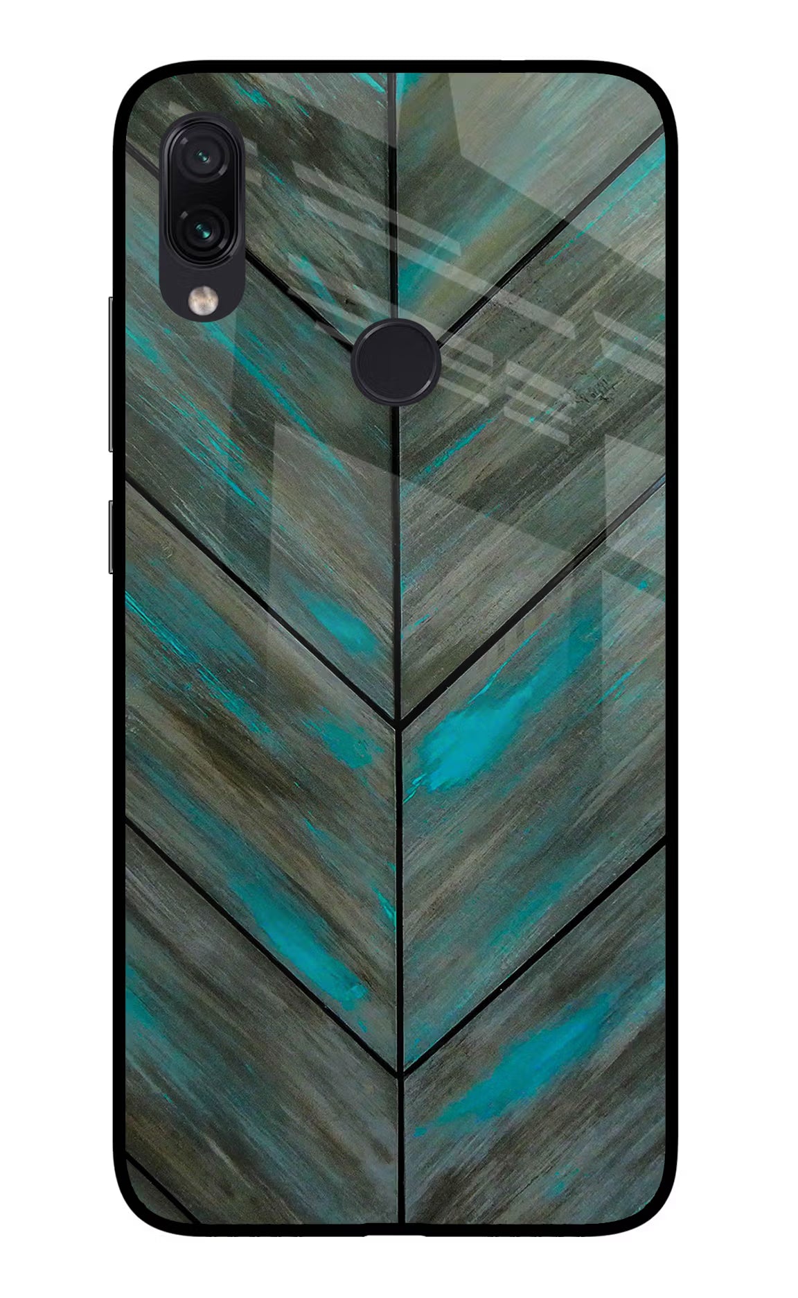 Pattern Redmi Note 7/7S/7 Pro Glass Case Back Cover by Casekaro