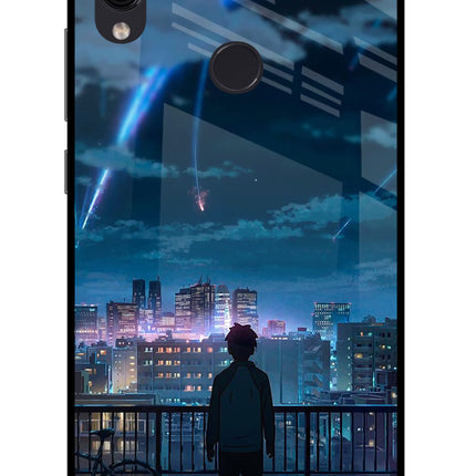 Anime Redmi Note 7/7S/7 Pro Glass Case Back Cover by Casekaro
