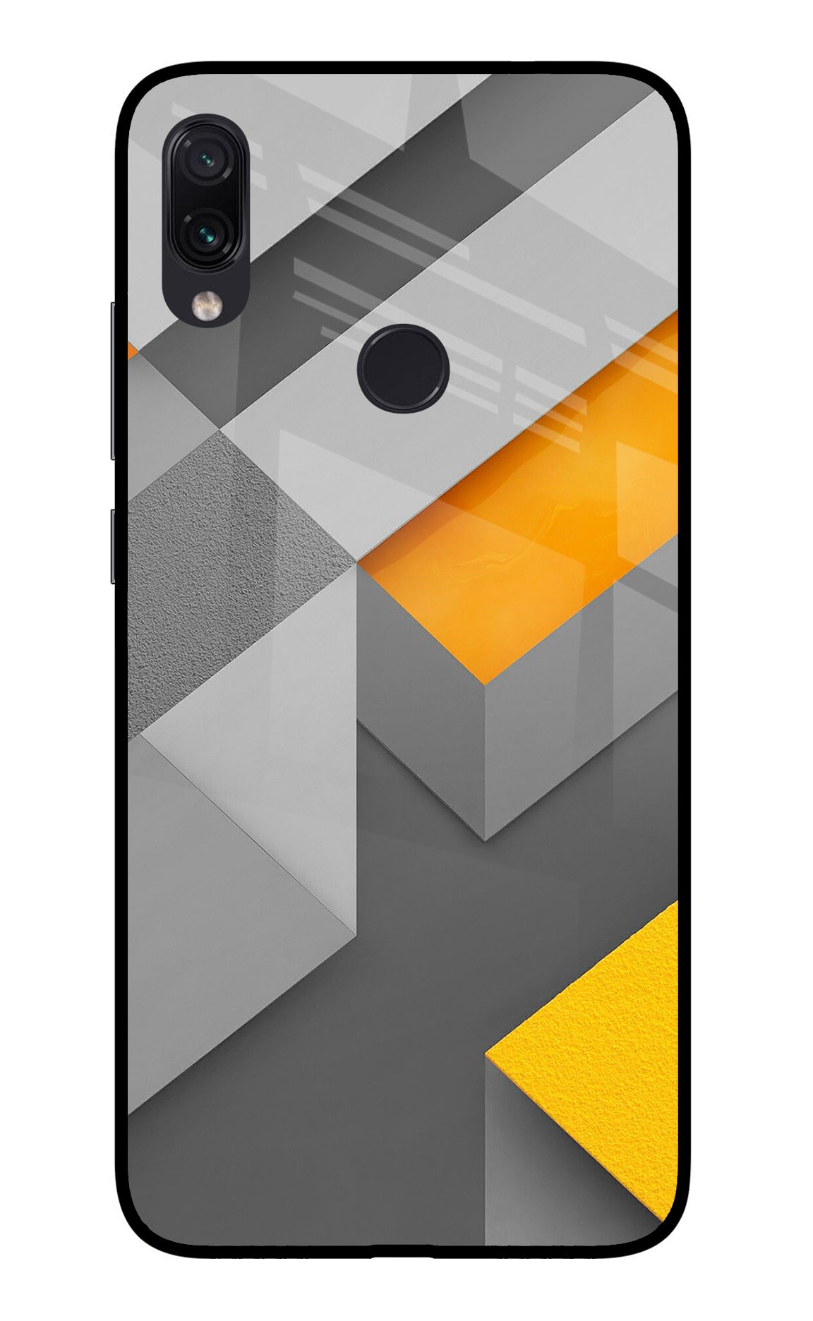 Abstract Redmi Note 7/7S/7 Pro Glass Case