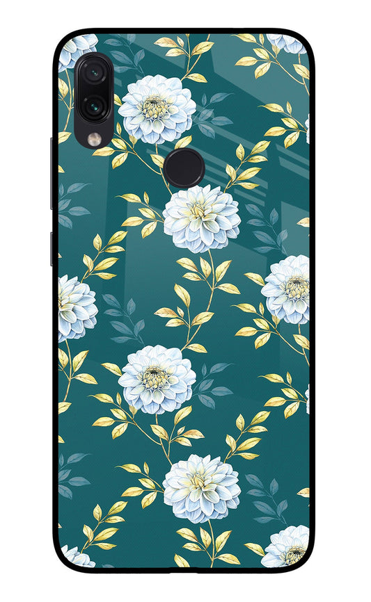 Flowers Redmi Note 7/7S/7 Pro Glass Case