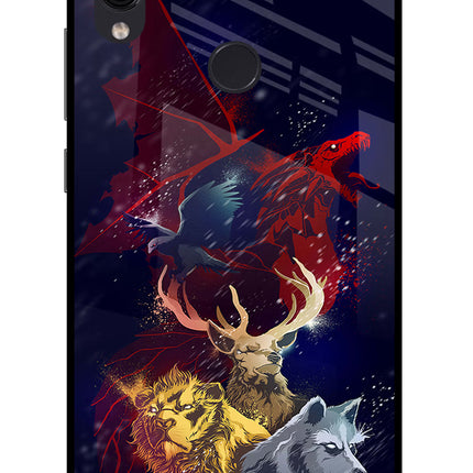 Game Of Thrones Redmi Note 7/7S/7 Pro Glass Case Back Cover by Casekaro