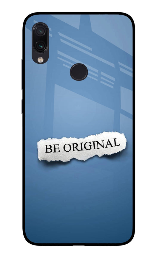 Be Original Redmi Note 7/7S/7 Pro Glass Case