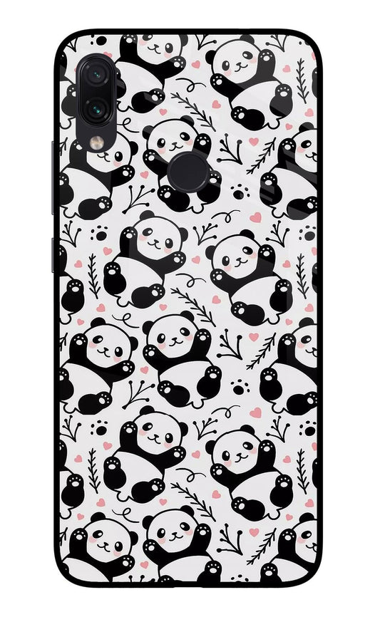 Cute Panda Redmi Note 7/7S/7 Pro Glass Case