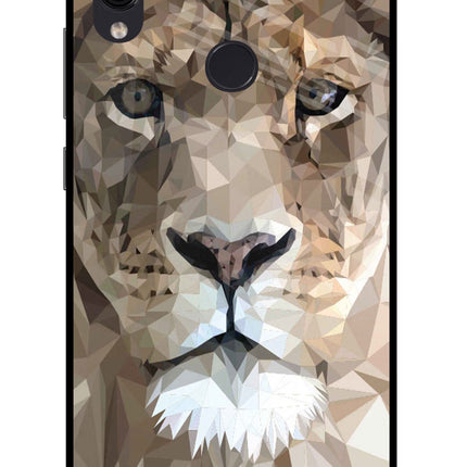 Lion Art Redmi Note 7/7S/7 Pro Glass Case Back Cover by Casekaro
