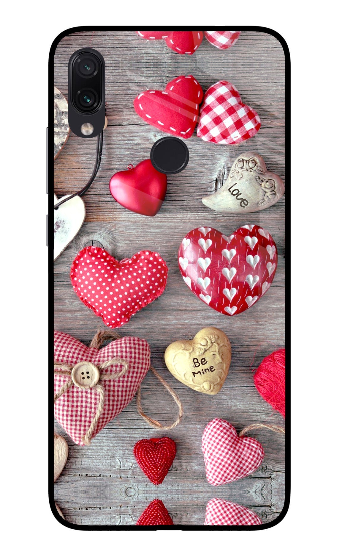 Love Wallpaper Redmi Note 7/7S/7 Pro Back Cover