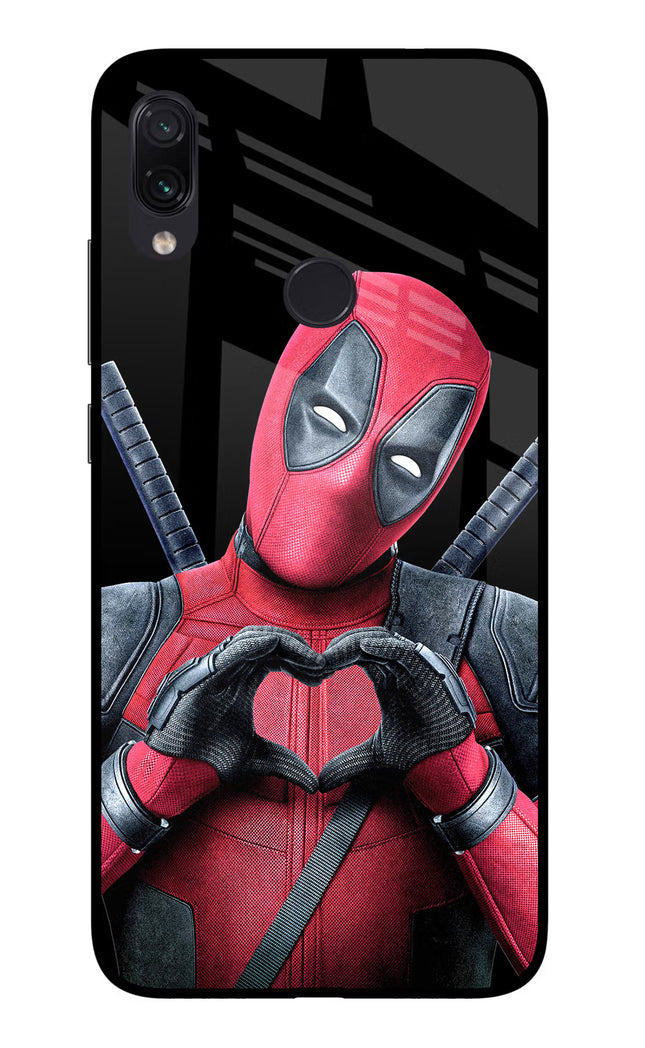 Deadpool Redmi Note 7/7S/7 Pro Glass Case Back Cover by Casekaro
