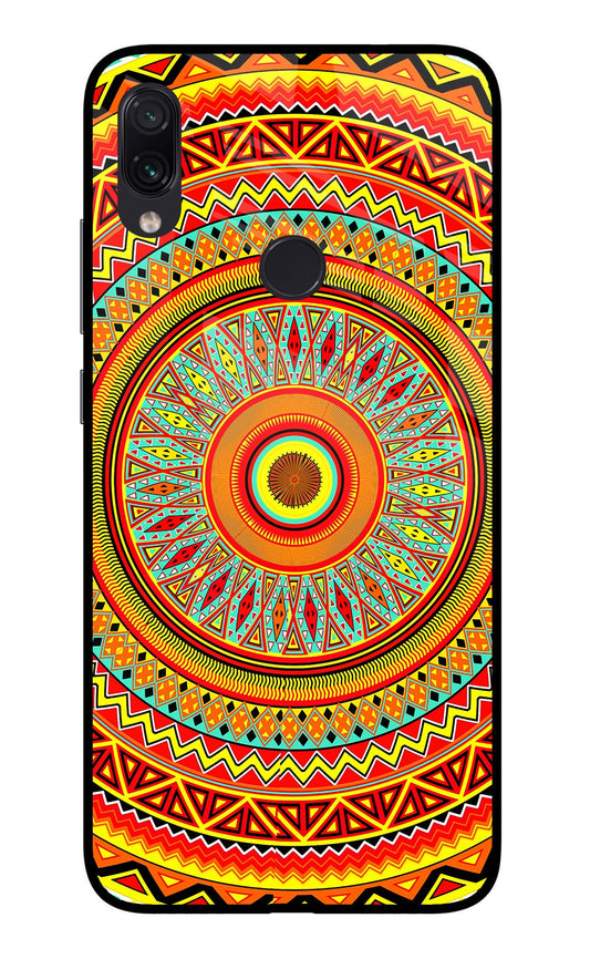 Mandala Pattern Redmi Note 7/7S/7 Pro Glass Case