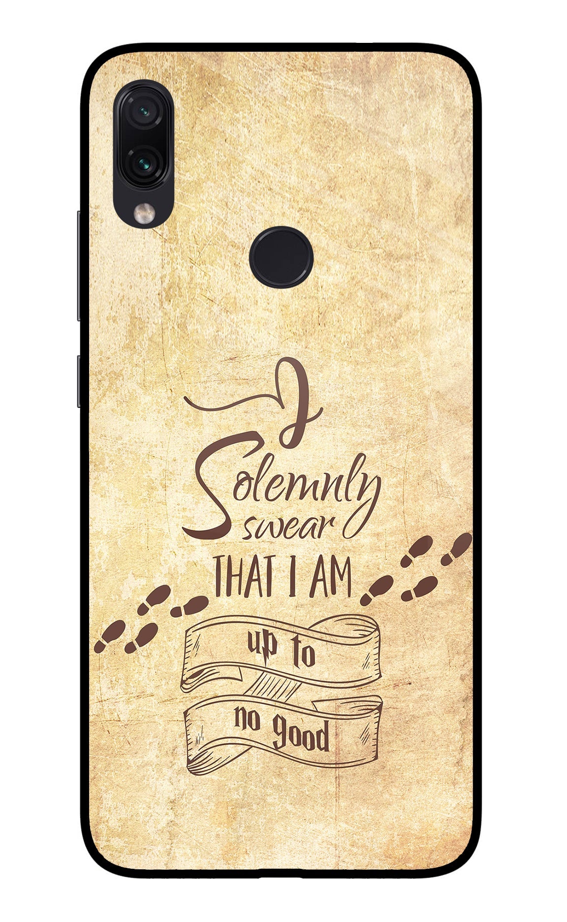 I Solemnly swear that i up to no good Redmi Note 7/7S/7 Pro Back Cover