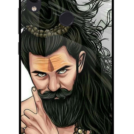 Mahadev Redmi Note 7/7S/7 Pro Glass Case Back Cover by Casekaro
