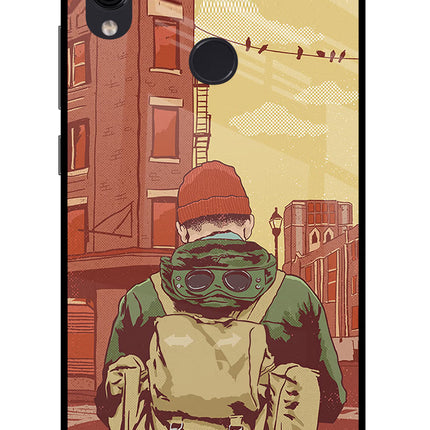Adventurous Redmi Note 7/7S/7 Pro Glass Case Back Cover by Casekaro