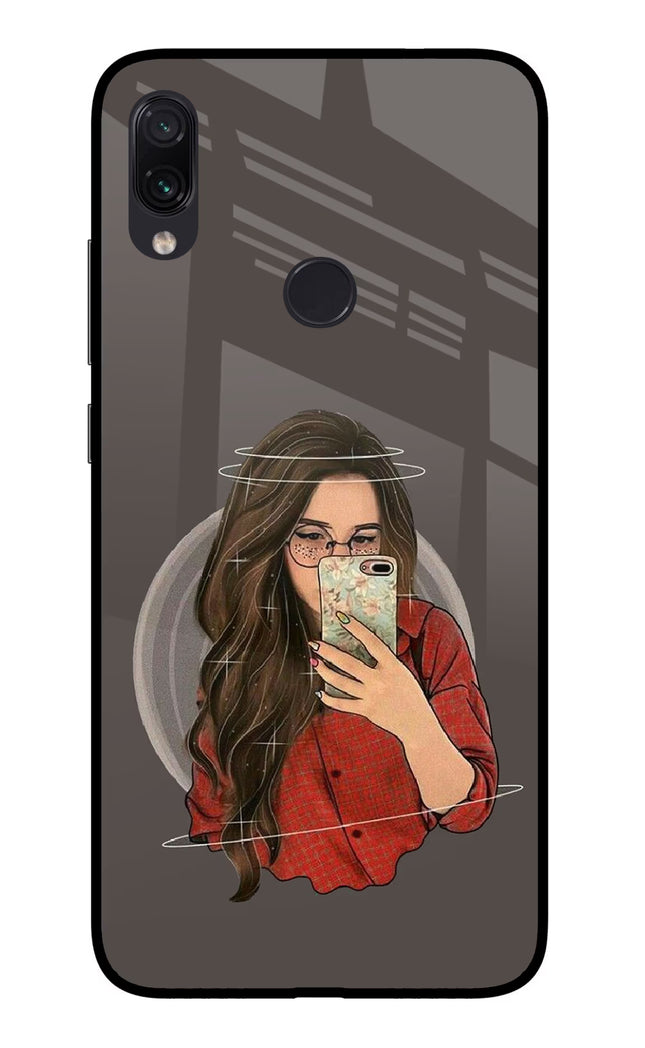Selfie Queen Redmi Note 7/7S/7 Pro Glass Case Back Cover by Casekaro