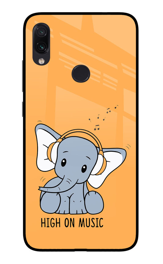 High On Music Redmi Note 7/7S/7 Pro Glass Case