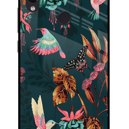 Birds Redmi Note 7/7S/7 Pro Glass Case Back Cover by Casekaro