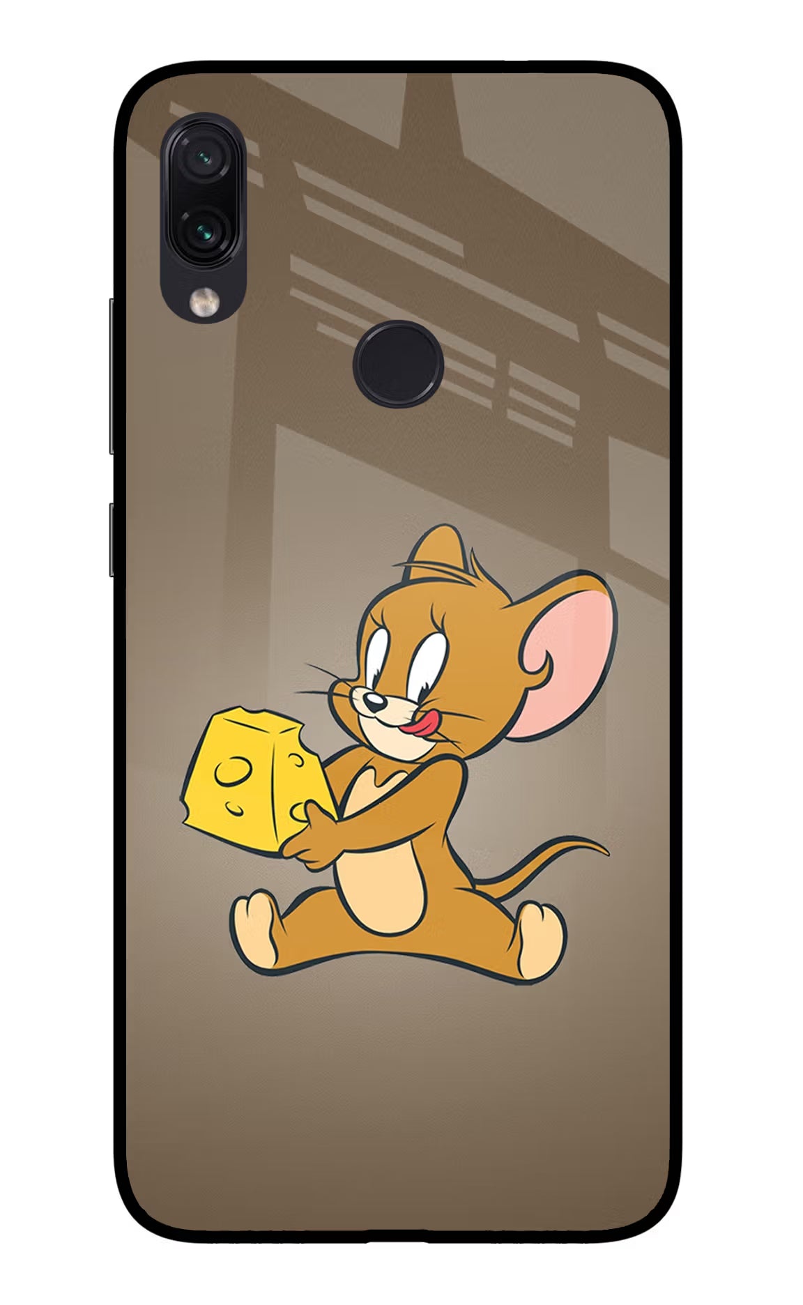 Jerry Redmi Note 7/7S/7 Pro Glass Case Back Cover by Casekaro