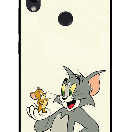 Tom & Jerry Redmi Note 7/7S/7 Pro Glass Case Back Cover by Casekaro