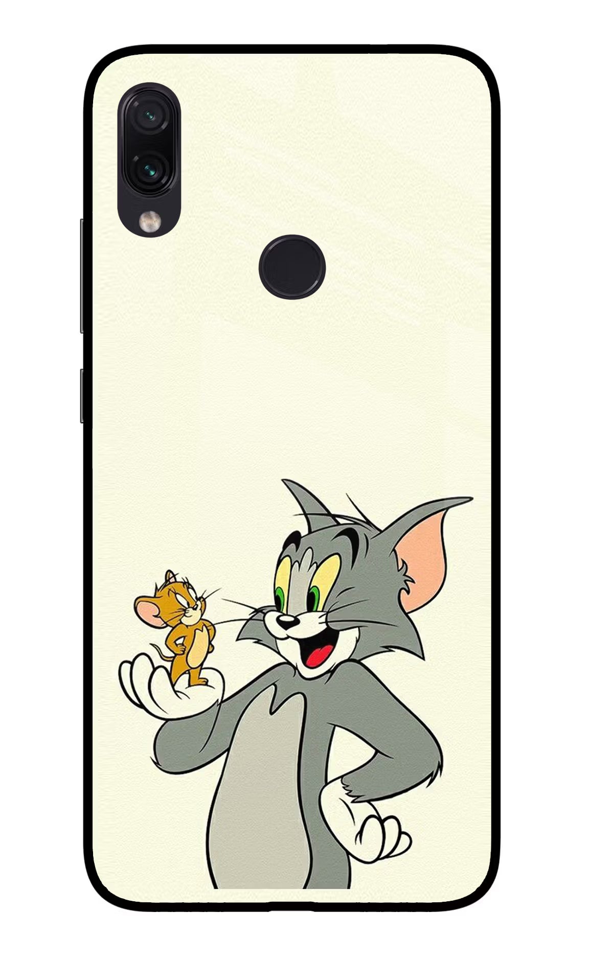Tom & Jerry Redmi Note 7/7S/7 Pro Glass Case Back Cover by Casekaro