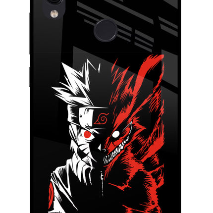 Naruto Two Face Redmi Note 7/7S/7 Pro Glass Case Back Cover by Casekaro