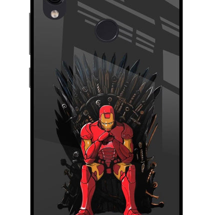 Ironman Throne Redmi Note 7/7S/7 Pro Glass Case Back Cover by Casekaro