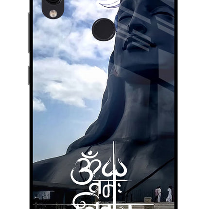 Om Namah Shivay Redmi Note 7/7S/7 Pro Glass Case Back Cover by Casekaro