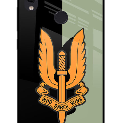 Balidan Logo Redmi Note 7/7S/7 Pro Glass Case Back Cover by Casekaro
