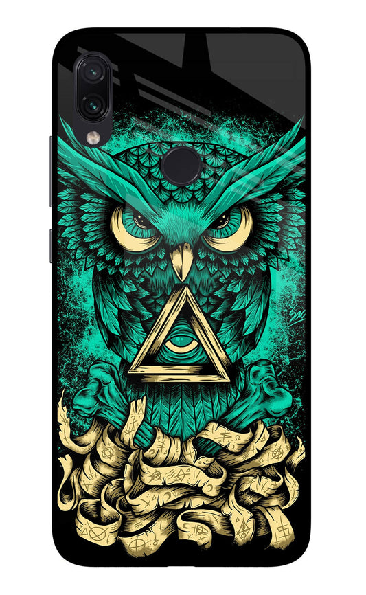 Green Owl Redmi Note 7/7S/7 Pro Glass Case