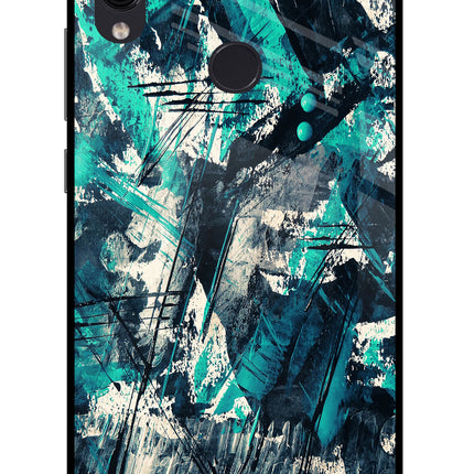 Artwork Redmi Note 7/7S/7 Pro Glass Case Back Cover by Casekaro