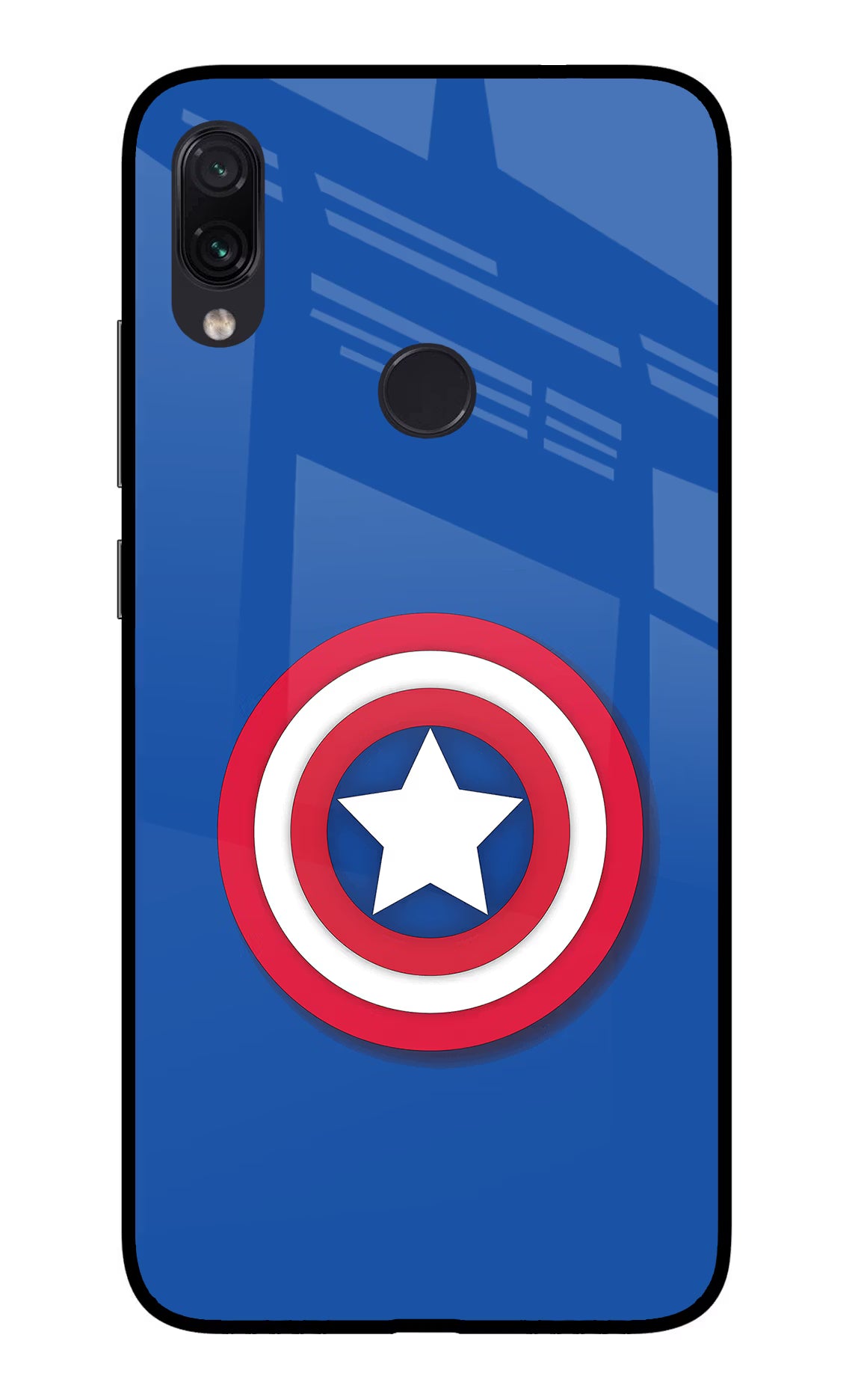 Shield Redmi Note 7/7S/7 Pro Glass Case Back Cover by Casekaro