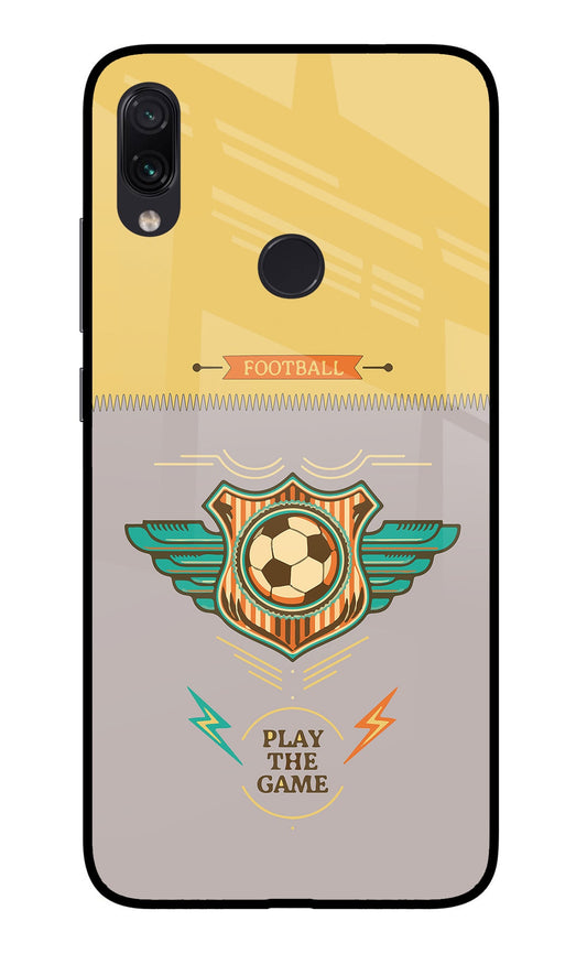 Football Redmi Note 7/7S/7 Pro Glass Case