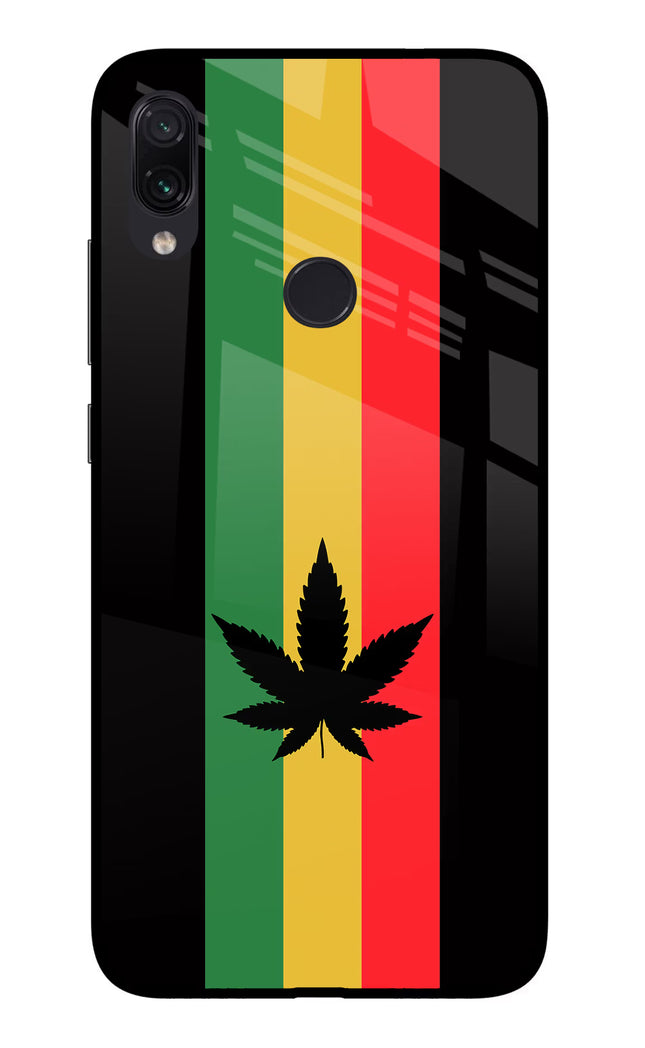 Weed Flag Redmi Note 7/7S/7 Pro Glass Case Back Cover by Casekaro