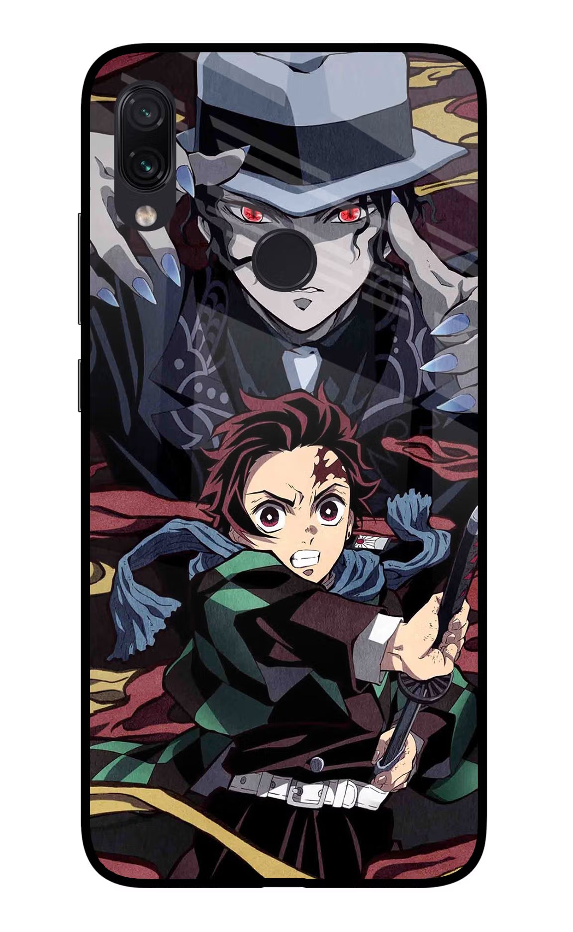 Demon Slayer Redmi Note 7/7S/7 Pro Glass Case Back Cover by Casekaro