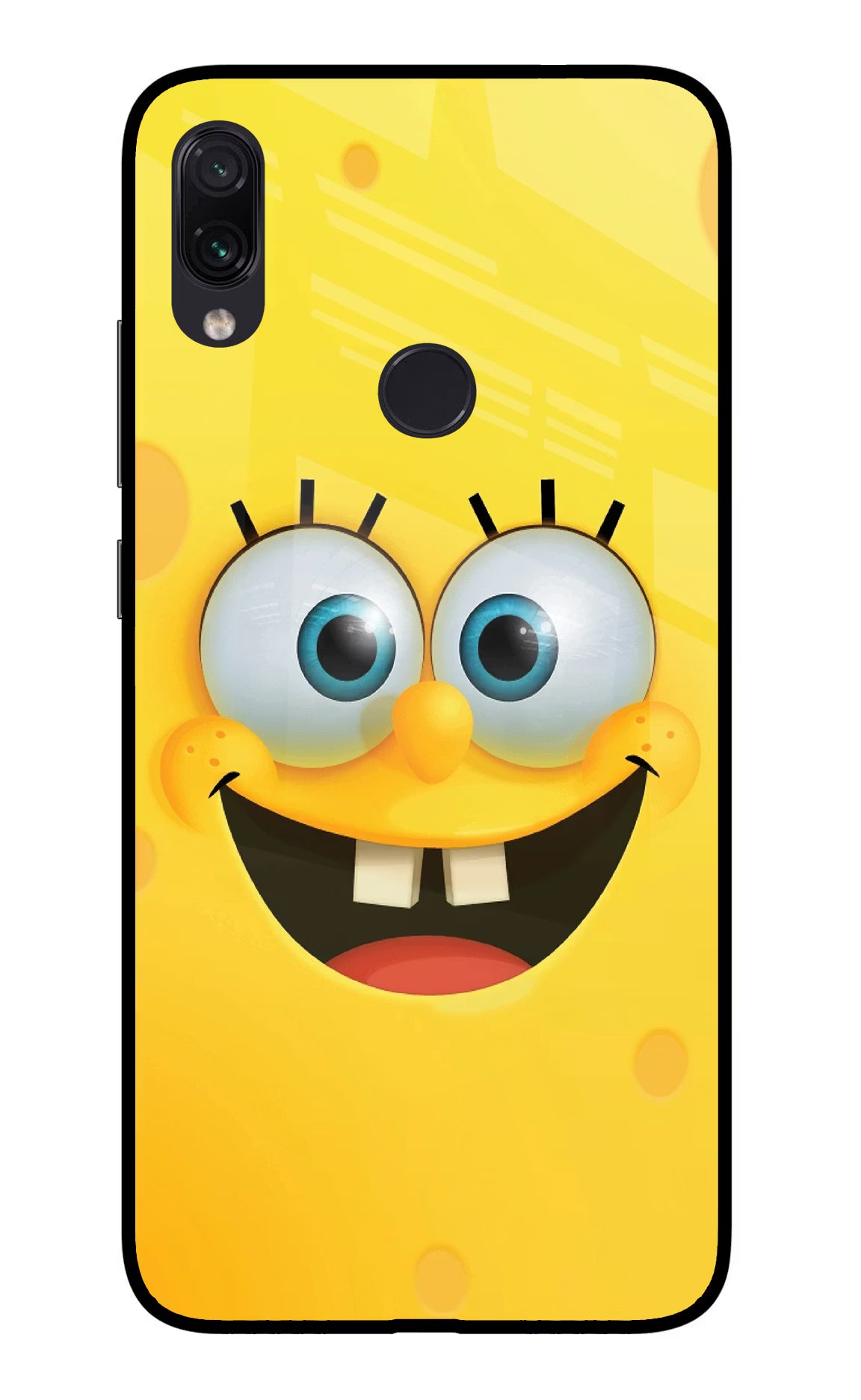 Sponge 1 Redmi Note 7/7S/7 Pro Glass Case Back Cover by Casekaro