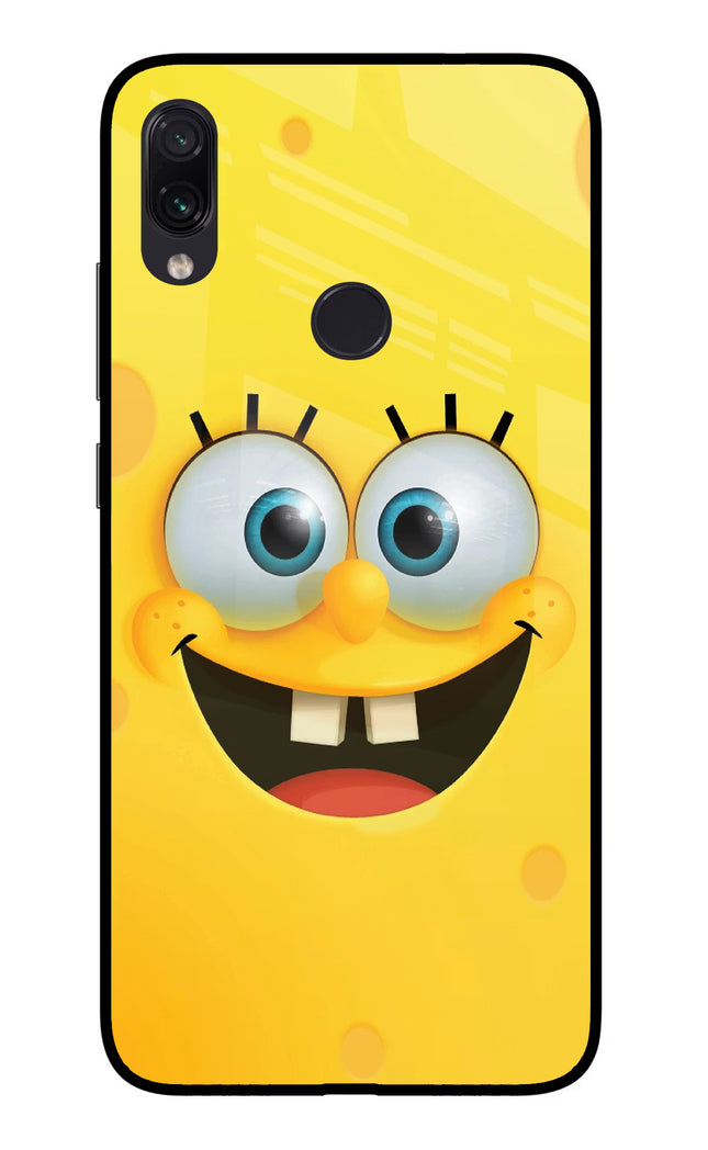 Sponge 1 Redmi Note 7/7S/7 Pro Glass Case Back Cover by Casekaro