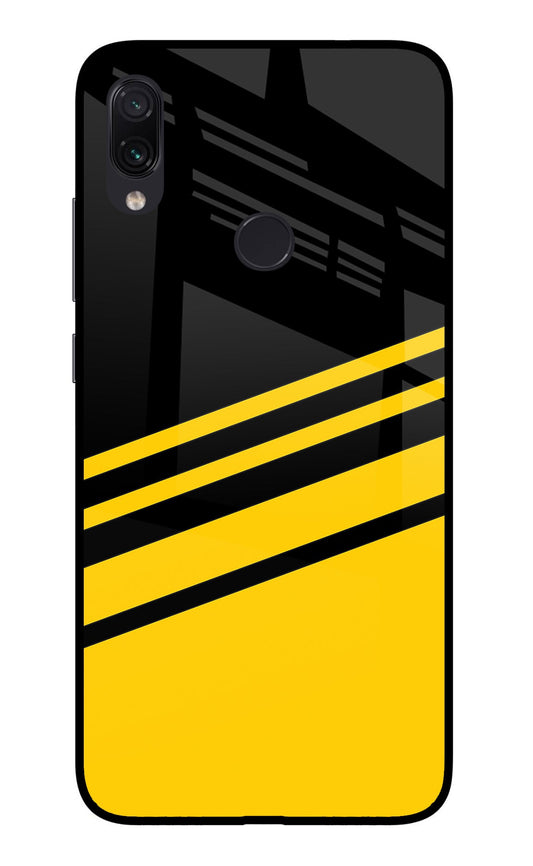 Yellow Shades Redmi Note 7/7S/7 Pro Glass Case