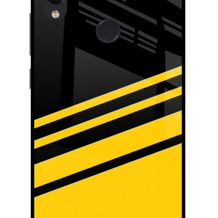 Yellow Shades Redmi Note 7/7S/7 Pro Glass Case Back Cover by Casekaro