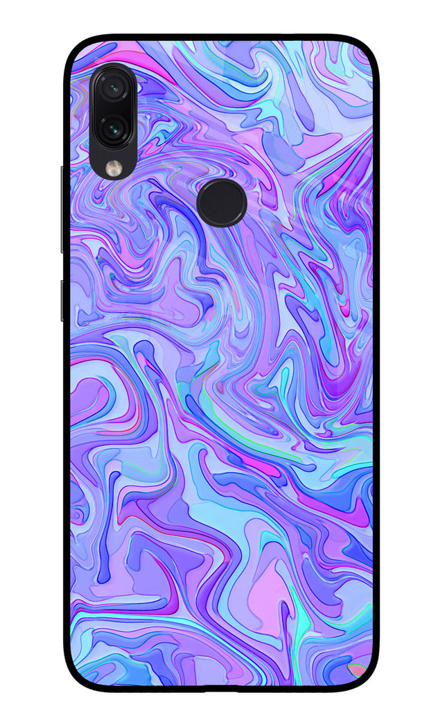Glitter Redmi Note 7/7S/7 Pro Glass Case Back Cover by Casekaro