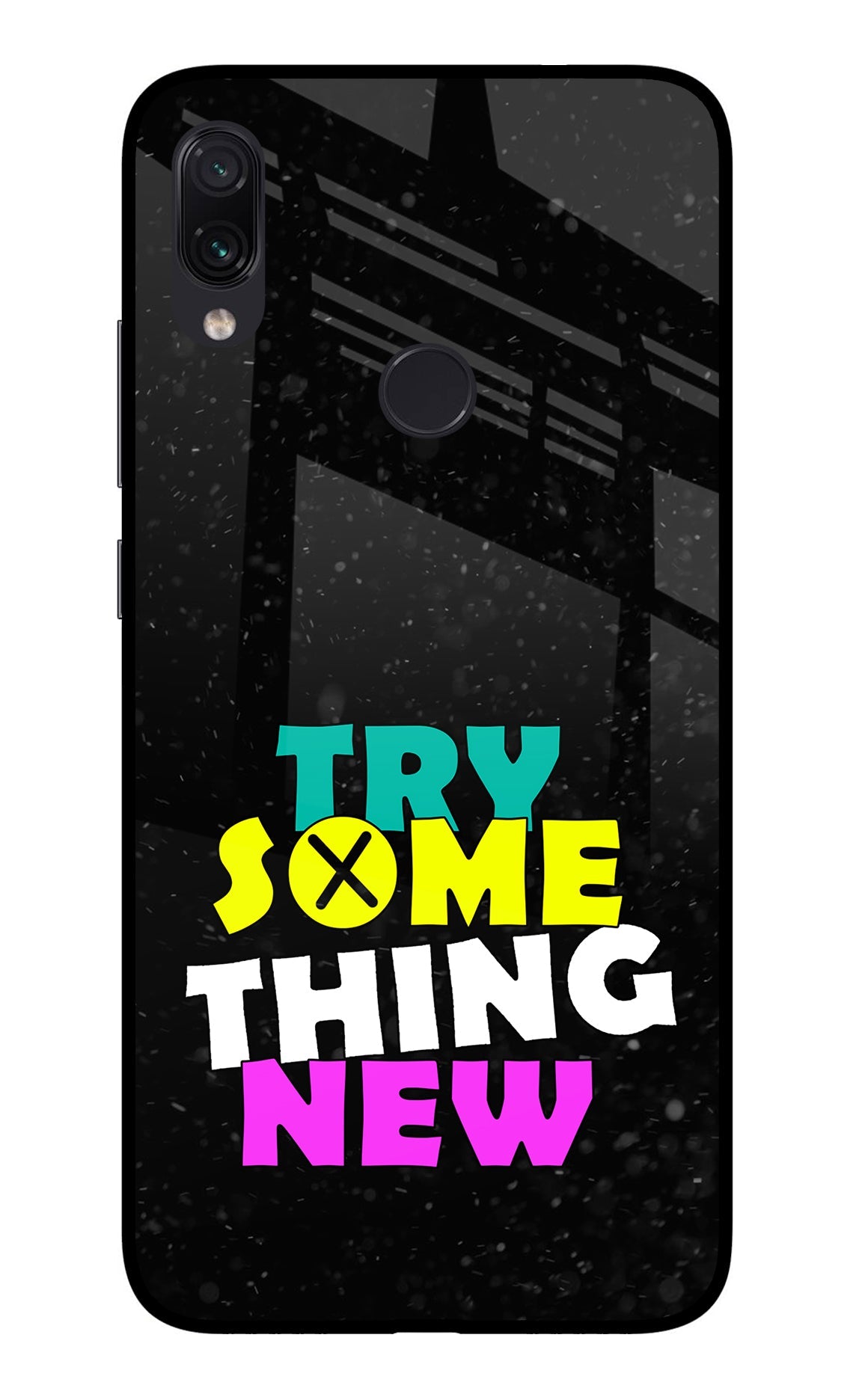 Try Something New Redmi Note 7/7S/7 Pro Back Cover